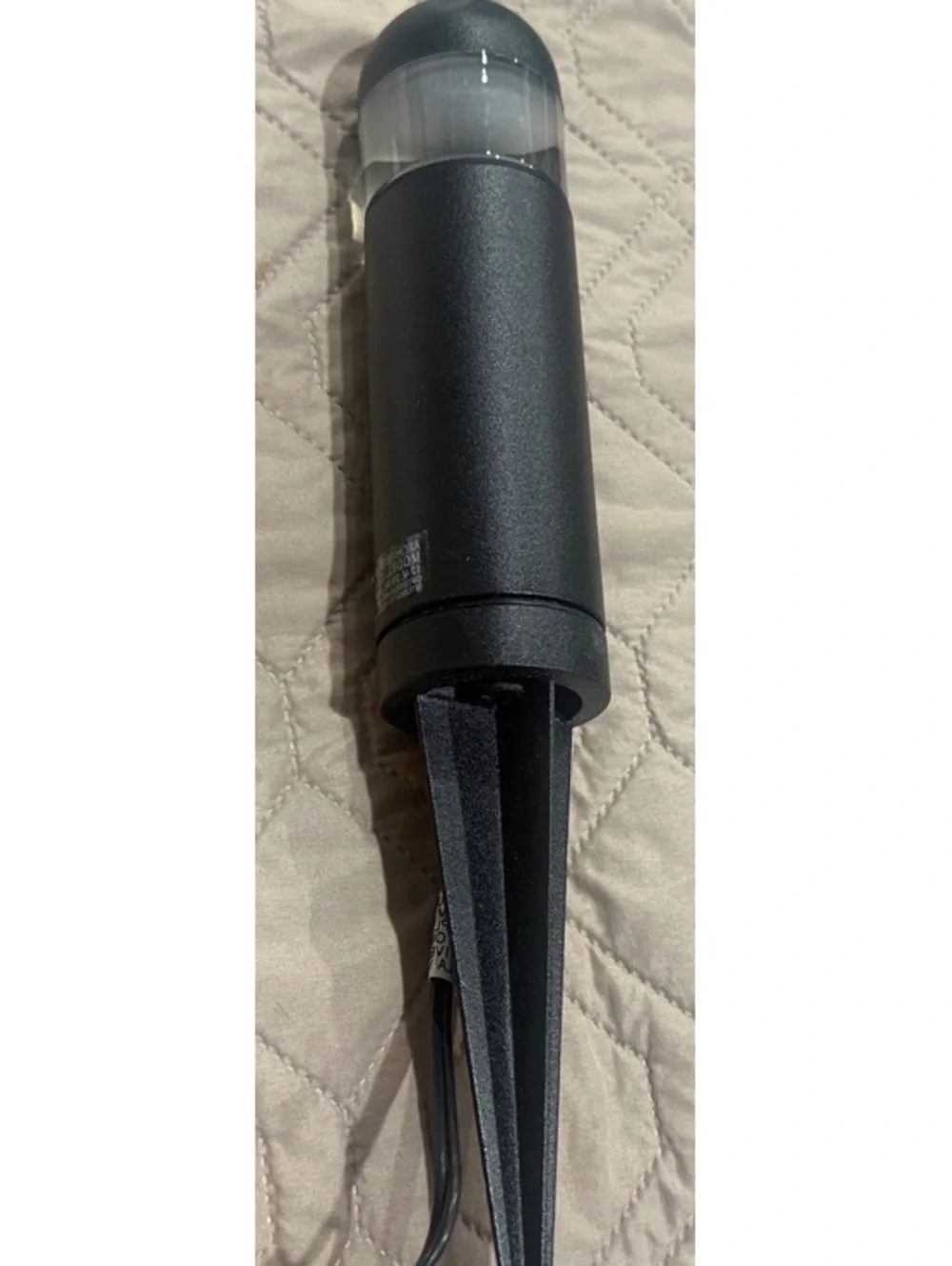 Vintage Malibu CL635R Metal Bollard Landscape Light - New Open Box Dents